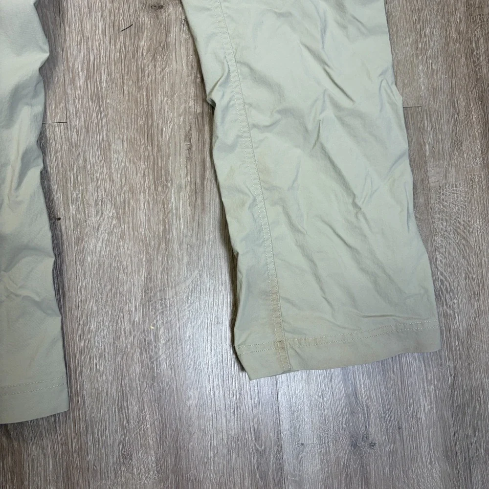 The North Face 2.0 Paramount Pants Convertible Size 0 Tan Zip Offs Hiking